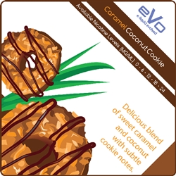 E-Liquid eVo Caramel Coconut Cookie